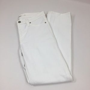 Hudson Jeans Nico Mid Rise White 27